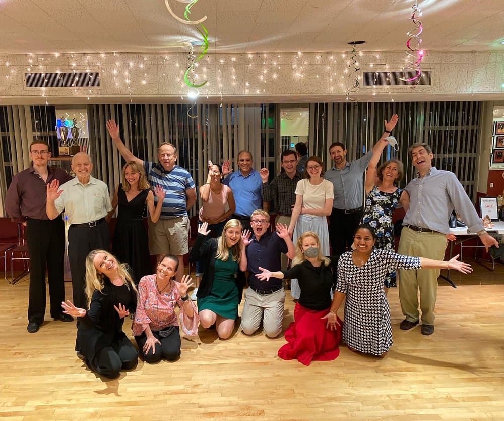 Private lesson at Chevy Chase Ballroom